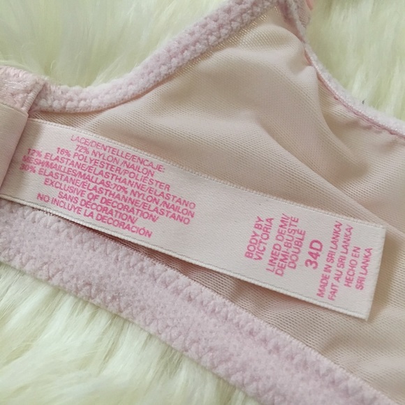 Body by VS Lined Demi Lace Bra - Picture 4 of 6